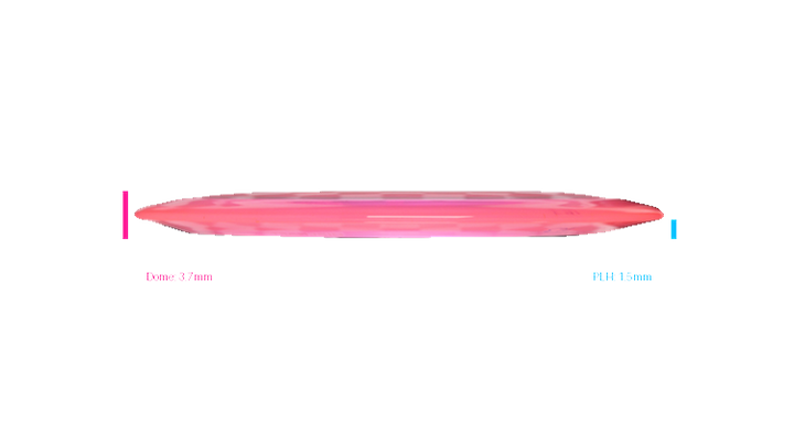 Discraft 2026 BYOP Curbside Chaos Paige Pierce Z Lite Drive Distance Driver Profile View