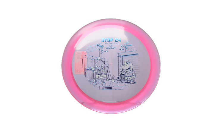 Discraft 2026 BYOP Curbside Chaos Paige Pierce Z Lite Drive Distance Driver Front View