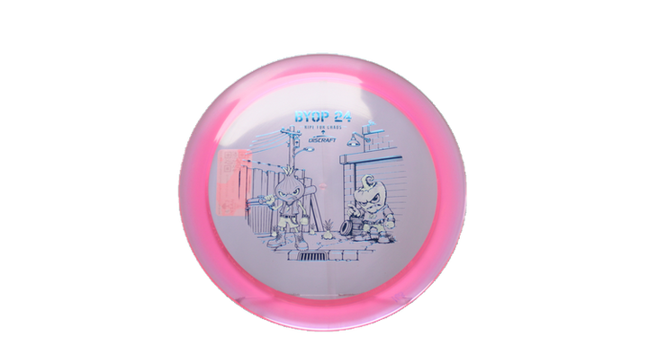 Discraft 2026 BYOP Curbside Chaos Paige Pierce Z Lite Drive Distance Driver Front View