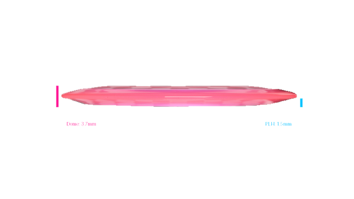 Discraft 2026 BYOP Curbside Chaos Paige Pierce Z Lite Drive Distance Driver Profile View