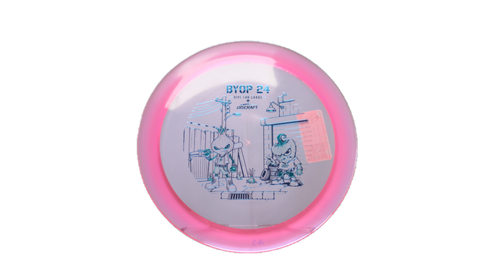 Discraft 2026 BYOP Curbside Chaos Paige Pierce Z Lite Drive Distance Driver Front View
