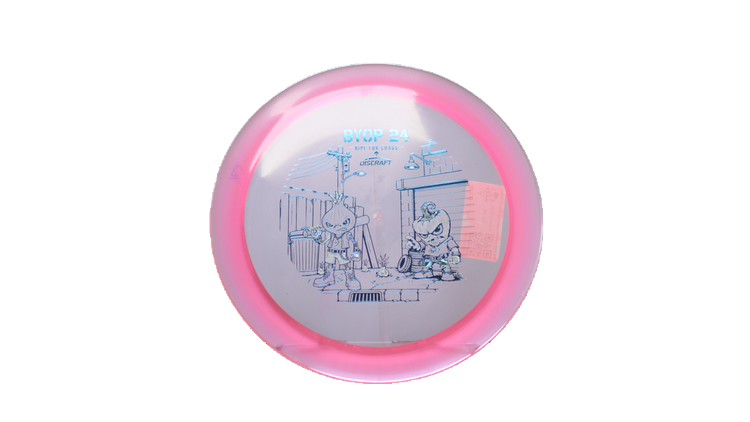Discraft 2026 BYOP Curbside Chaos Paige Pierce Z Lite Drive Distance Driver Front View