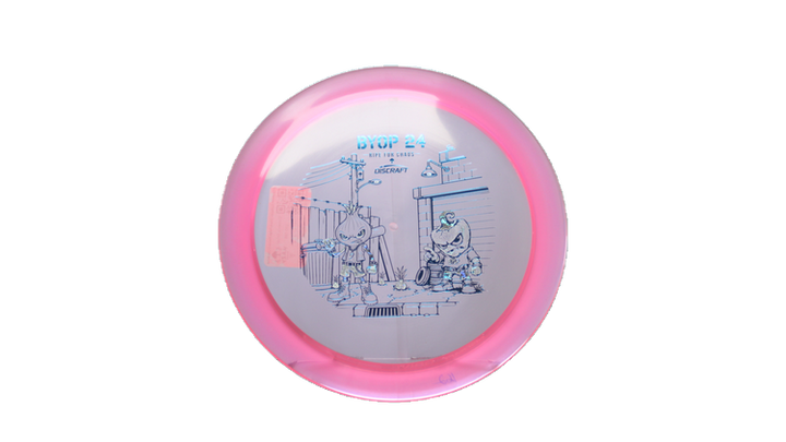 Discraft 2026 BYOP Curbside Chaos Paige Pierce Z Lite Drive Distance Driver Front View
