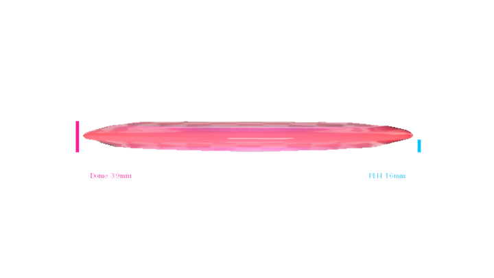 Discraft 2026 BYOP Curbside Chaos Paige Pierce Z Lite Drive Distance Driver Profile View