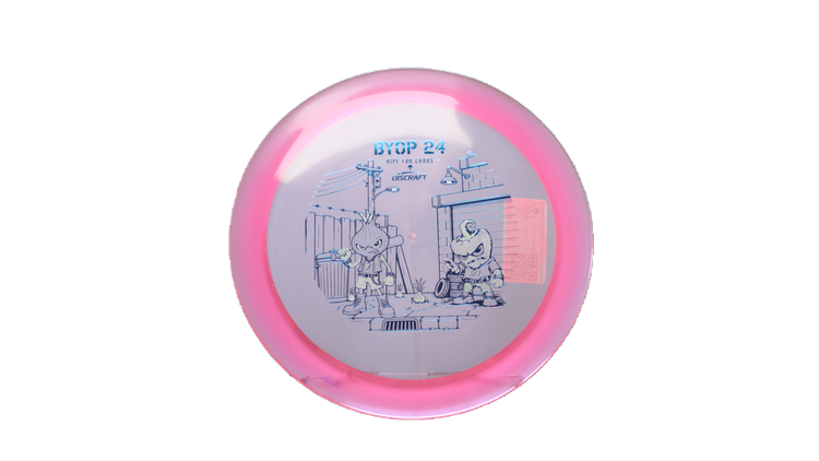 Discraft 2026 BYOP Curbside Chaos Paige Pierce Z Lite Drive Distance Driver Front View