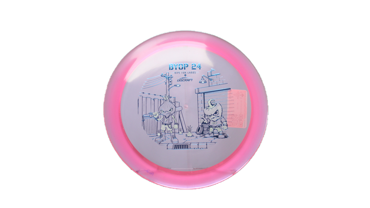 Discraft 2026 BYOP Curbside Chaos Paige Pierce Z Lite Drive Distance Driver Front View