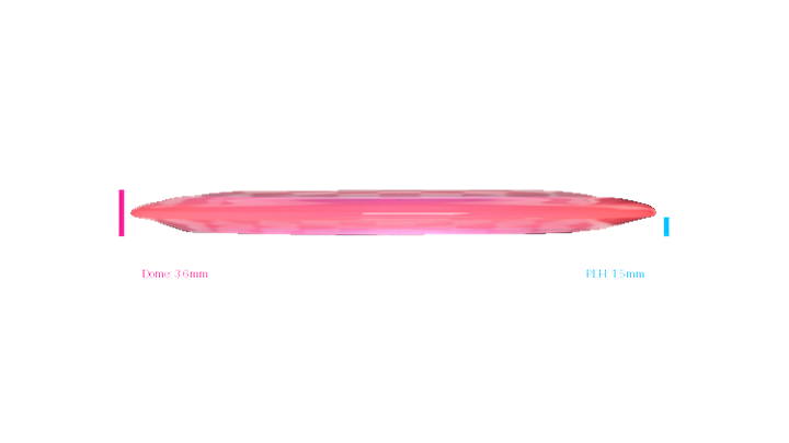 Discraft 2026 BYOP Curbside Chaos Paige Pierce Z Lite Drive Distance Driver Profile View