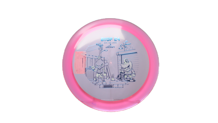 Discraft 2026 BYOP Curbside Chaos Paige Pierce Z Lite Drive Distance Driver Front View