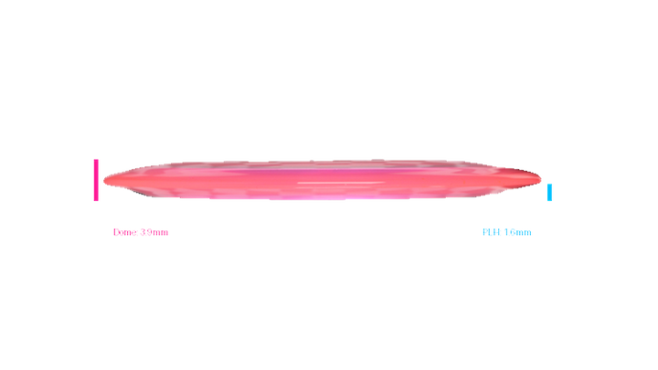 Discraft 2026 BYOP Curbside Chaos Paige Pierce Z Lite Drive Distance Driver Profile View