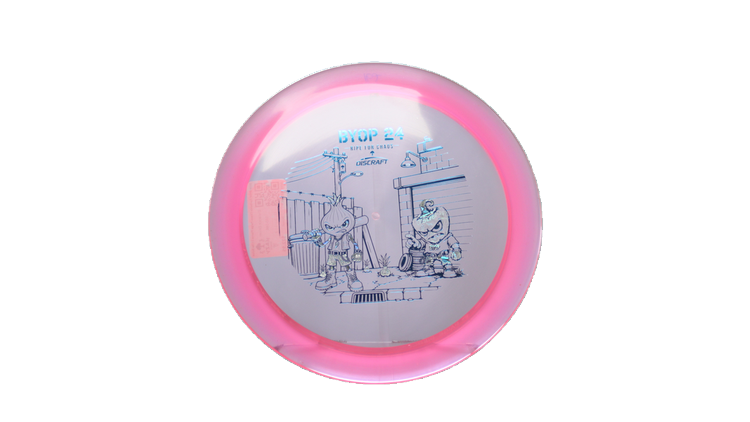 Discraft 2026 BYOP Curbside Chaos Paige Pierce Z Lite Drive Distance Driver Front View