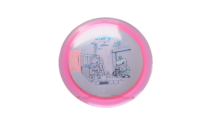 Discraft 2026 BYOP Curbside Chaos Paige Pierce Z Lite Drive Distance Driver Front View