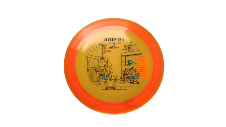 Discraft 2026 BYOP Curbside Chaos Z Lite Crank Distance Driver Front View