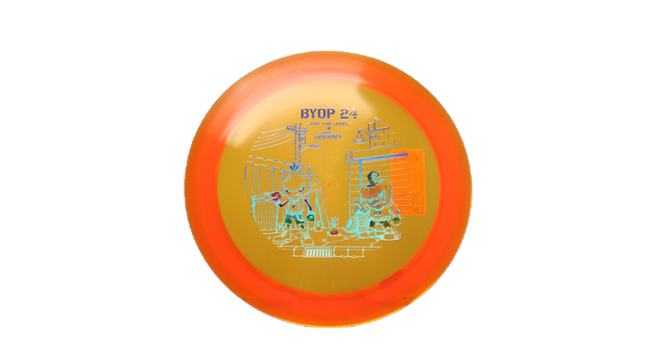 Discraft 2026 BYOP Curbside Chaos Z Lite Crank Distance Driver Front View