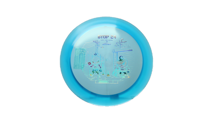 Discraft 2026 BYOP Curbside Chaos Z Lite Crank Distance Driver Front View