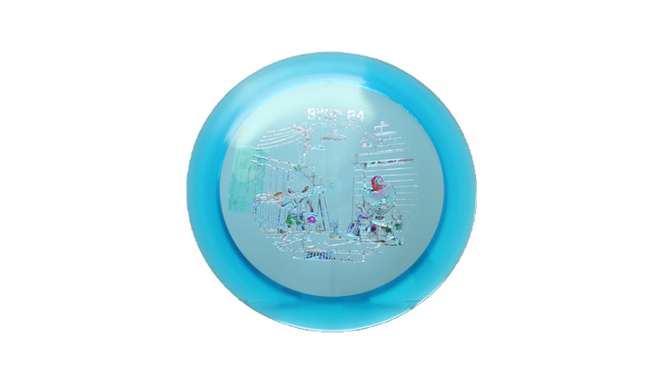 Discraft 2026 BYOP Curbside Chaos Z Lite Crank Distance Driver Front View