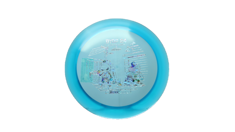 Discraft 2026 BYOP Curbside Chaos Z Lite Crank Distance Driver Front View