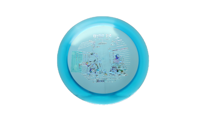 Discraft 2026 BYOP Curbside Chaos Z Lite Crank Distance Driver Front View