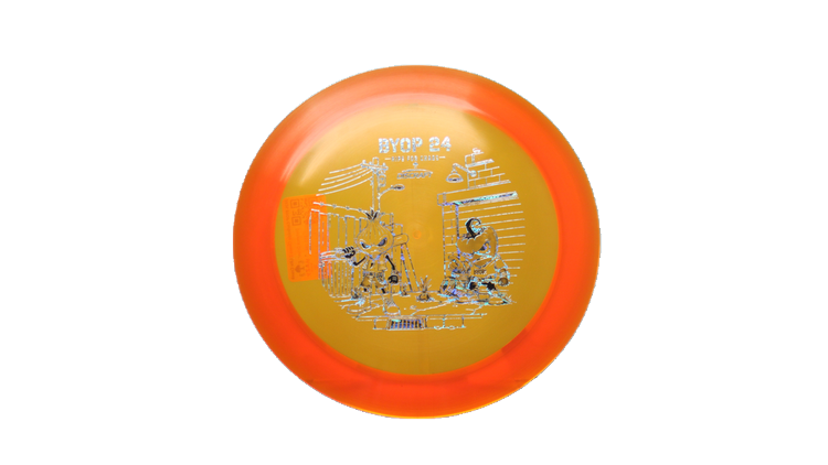 Discraft 2026 BYOP Curbside Chaos Z Lite Crank Distance Driver Front View
