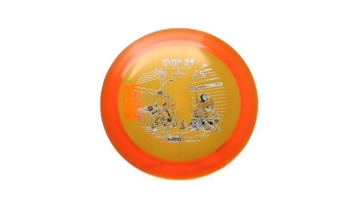 Discraft 2026 BYOP Curbside Chaos Z Lite Crank Distance Driver Front View