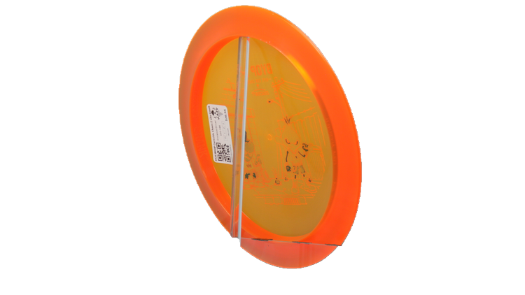 Discraft 2026 BYOP Curbside Chaos Z Lite Crank Distance Driver Back View