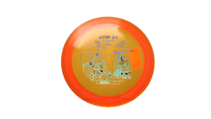 Discraft 2026 BYOP Curbside Chaos Z Lite Crank Distance Driver Front View
