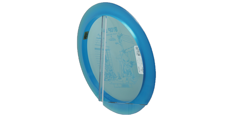 Discraft 2026 BYOP Curbside Chaos Z Lite Crank Distance Driver Back View