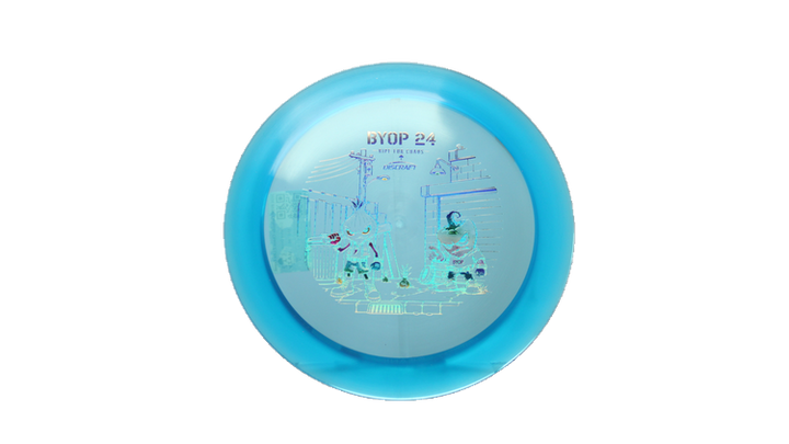 Discraft 2026 BYOP Curbside Chaos Z Lite Crank Distance Driver Front View