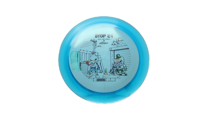 Discraft 2026 BYOP Curbside Chaos Z Lite Crank Distance Driver Front View