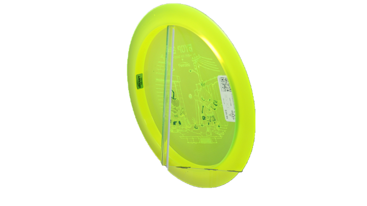 Discraft 2026 BYOP Curbside Chaos Z Lite Crank Distance Driver Back View
