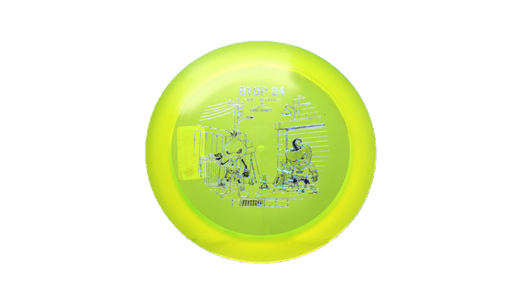 Discraft 2026 BYOP Curbside Chaos Z Lite Crank Distance Driver Front View