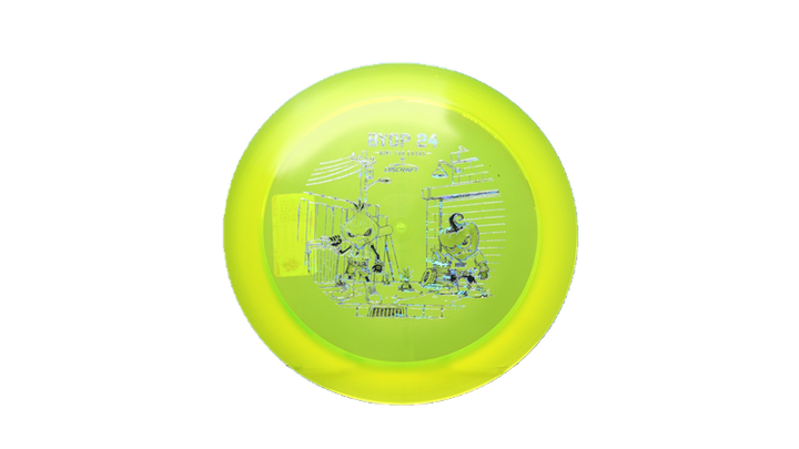 Discraft 2026 BYOP Curbside Chaos Z Lite Crank Distance Driver Front View
