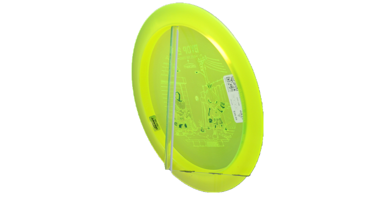 Discraft 2026 BYOP Curbside Chaos Z Lite Crank Distance Driver Back View