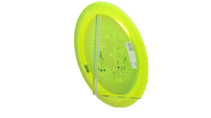 Discraft 2026 BYOP Curbside Chaos Z Lite Crank Distance Driver Back View