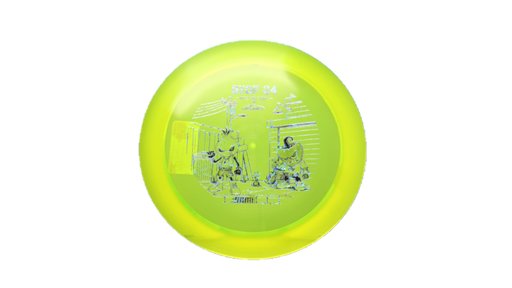 Discraft 2026 BYOP Curbside Chaos Z Lite Crank Distance Driver Front View
