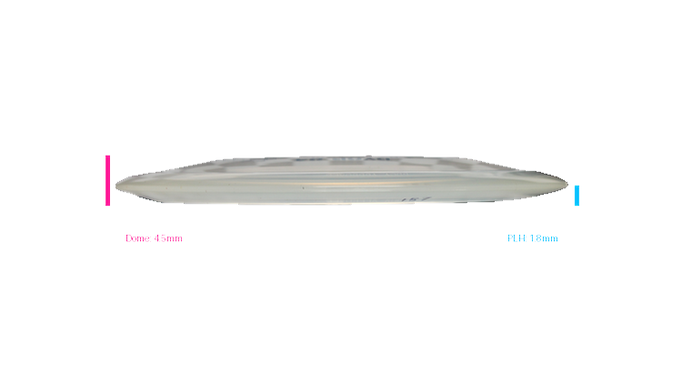 Discraft 2026 BYOP Curbside Chaos Z Lite Heat Fairway Driver Profile View