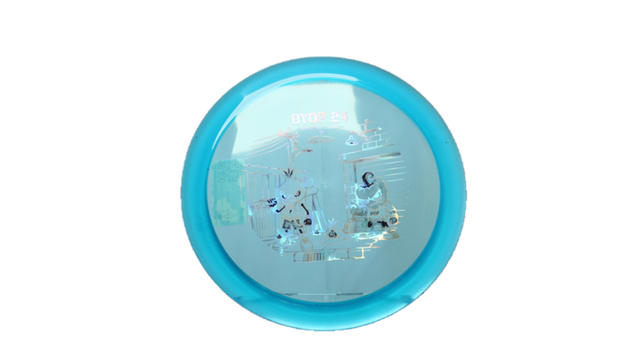 Discraft 2026 BYOP Curbside Chaos Z Lite Heat Fairway Driver Front View
