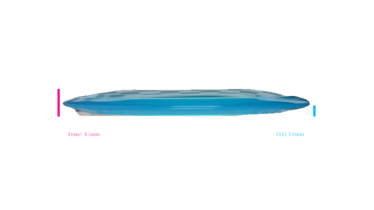 Discraft 2026 BYOP Curbside Chaos Z Lite Heat Fairway Driver Profile View