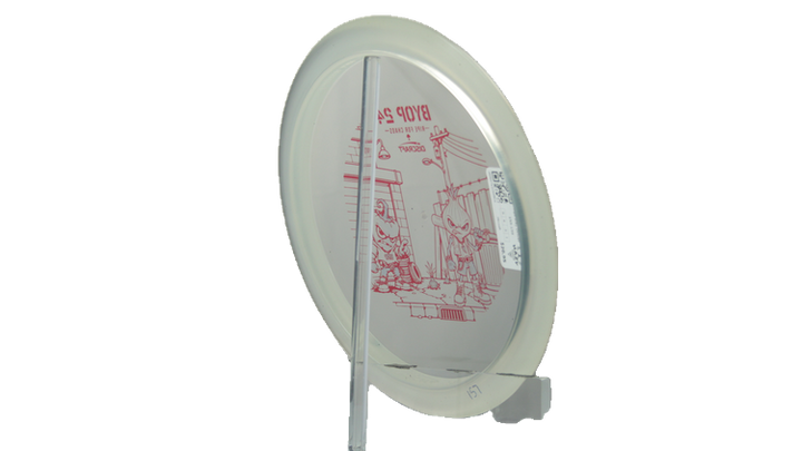 Discraft 2026 BYOP Curbside Chaos Z Lite Heat Fairway Driver Back View