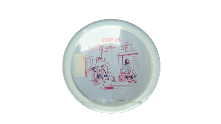 Discraft 2026 BYOP Curbside Chaos Z Lite Heat Fairway Driver Front View