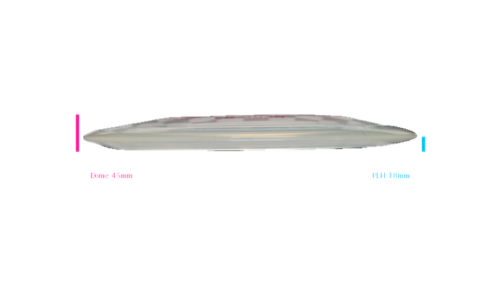 Discraft 2026 BYOP Curbside Chaos Z Lite Heat Fairway Driver Profile View