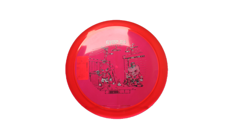 Discraft 2026 BYOP Curbside Chaos Z Lite Heat Fairway Driver Front View