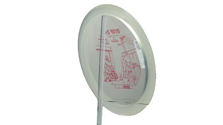 Discraft 2026 BYOP Curbside Chaos Z Lite Heat Fairway Driver Back View