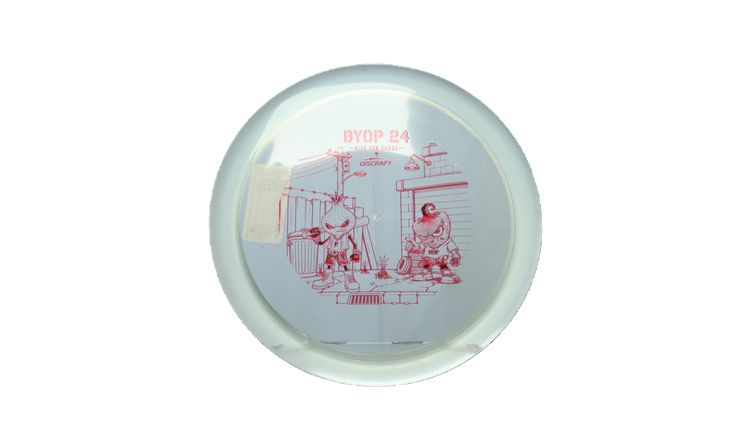 Discraft 2026 BYOP Curbside Chaos Z Lite Heat Fairway Driver Front View