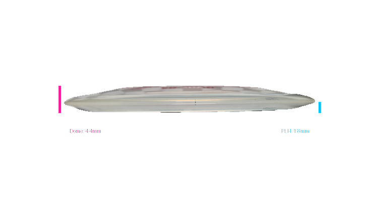 Discraft 2026 BYOP Curbside Chaos Z Lite Heat Fairway Driver Profile View