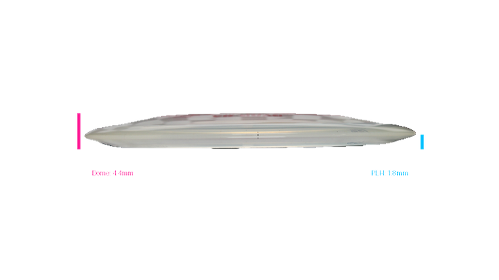 Discraft 2026 BYOP Curbside Chaos Z Lite Heat Fairway Driver Profile View
