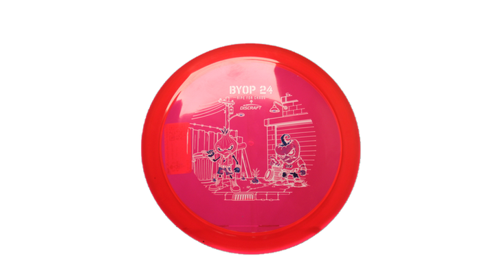 Discraft 2026 BYOP Curbside Chaos Z Lite Heat Fairway Driver Front View