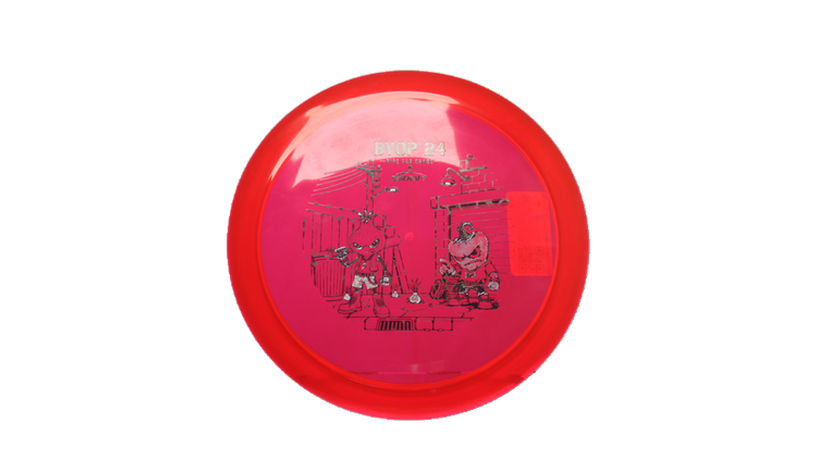 Discraft 2026 BYOP Curbside Chaos Z Lite Heat Fairway Driver Front View