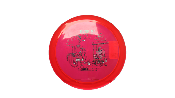 Discraft 2026 BYOP Curbside Chaos Z Lite Heat Fairway Driver Front View
