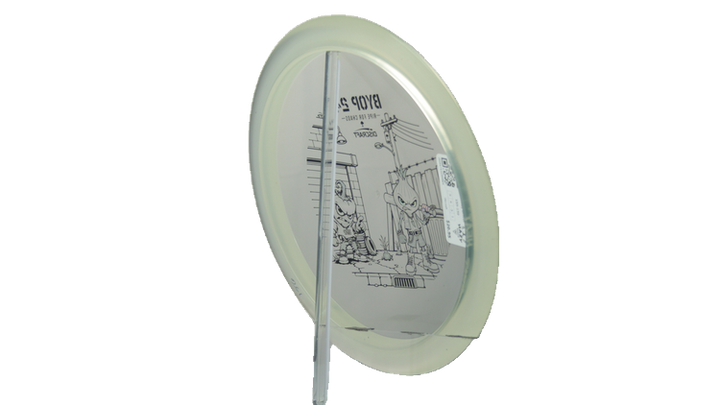 Discraft 2026 BYOP Curbside Chaos Z Lite Heat Fairway Driver Back View