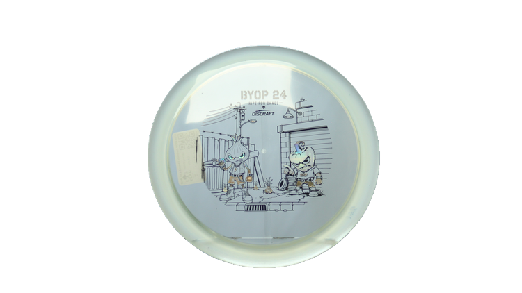 Discraft 2026 BYOP Curbside Chaos Z Lite Heat Fairway Driver Front View
